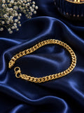 Classic Gold-Tone Cuban Link Bracelets