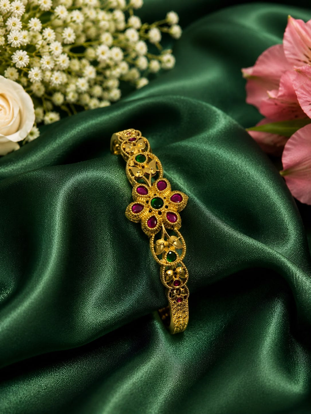 Vintage Floral Bracelet