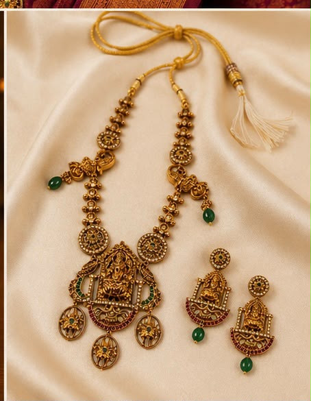 Temple Heritage Long Necklace set