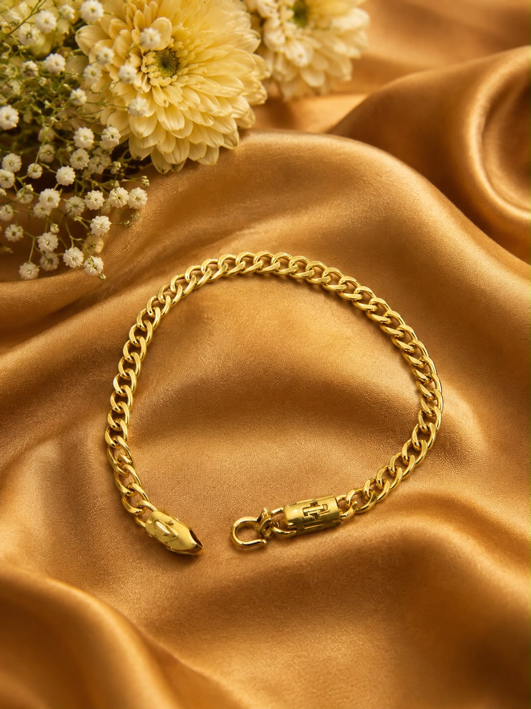 Classic Gold-Tone Cuban Link Chain