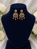 Elegant Multicolor Gold-Tone Designer Earrings ✨