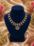 Peacock Leaf Necklace Set