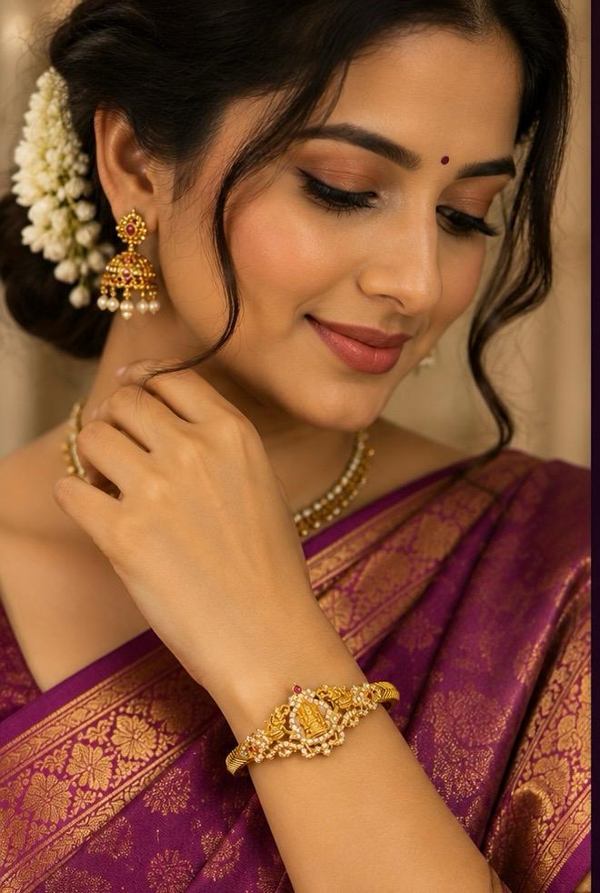 Traditional Antique Temple Bangle