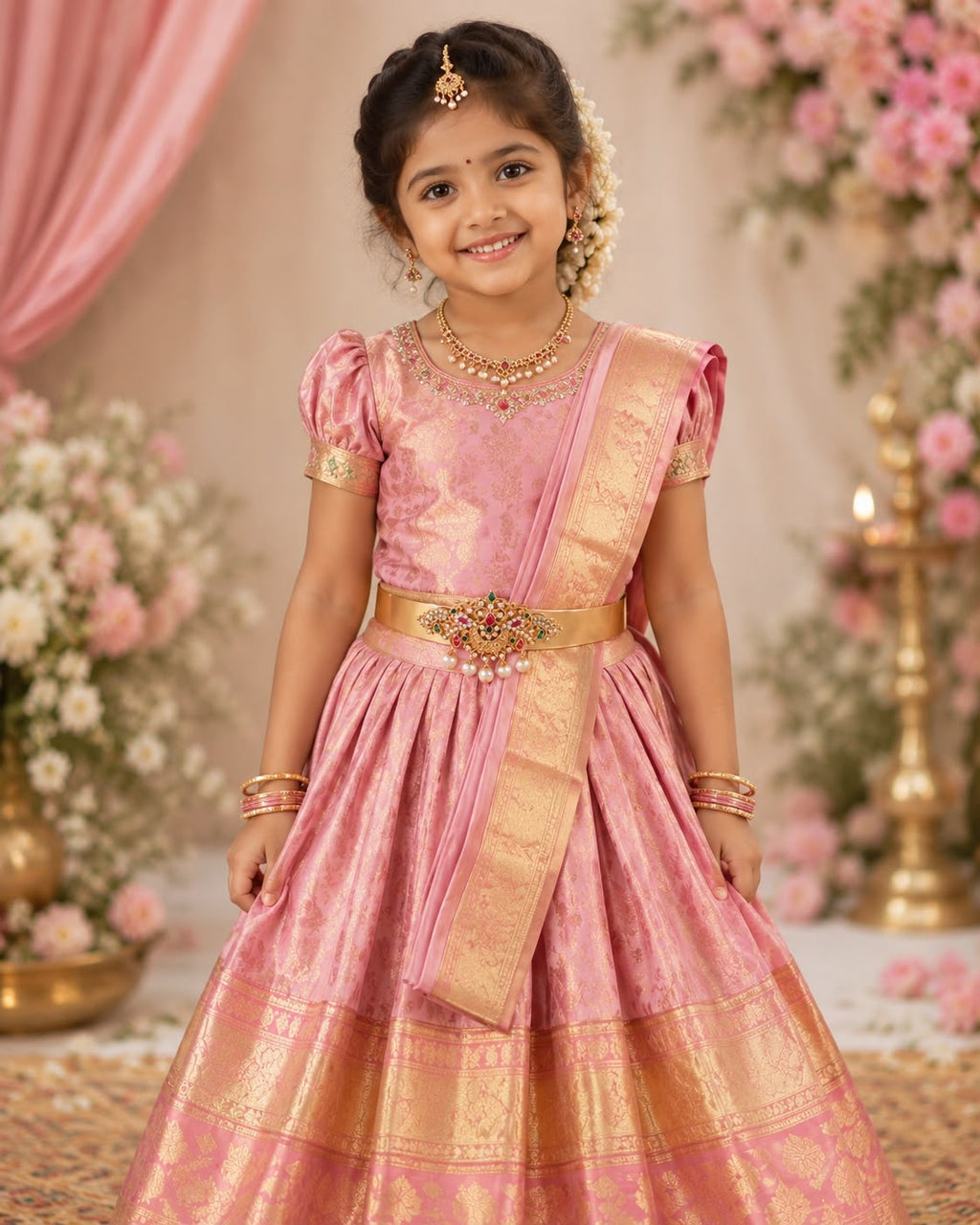 Kids’ Traditional Vaddanam (Waist Belt) (4-8)yrs