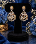 Royal Floral Chandbali Earrings