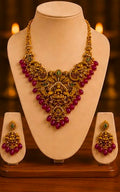 Temple Lakshmi Statement Necklace Set