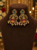 Traditional Lakshmi Designer Jhumka Earrings