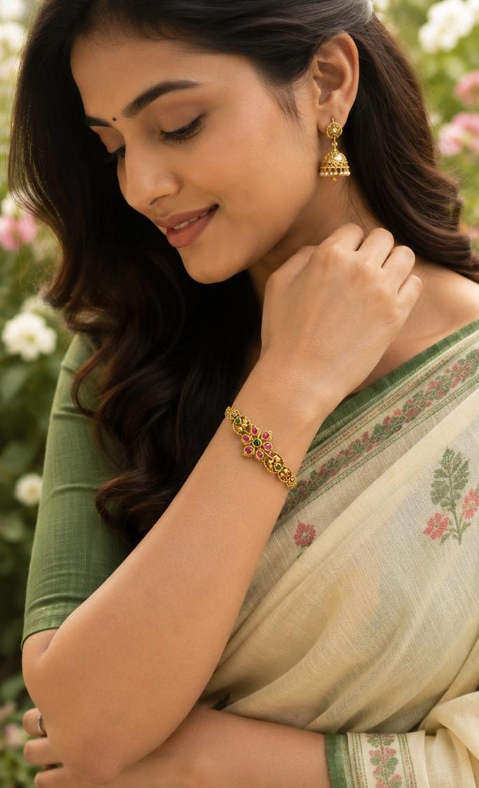 Vintage Floral Bracelet